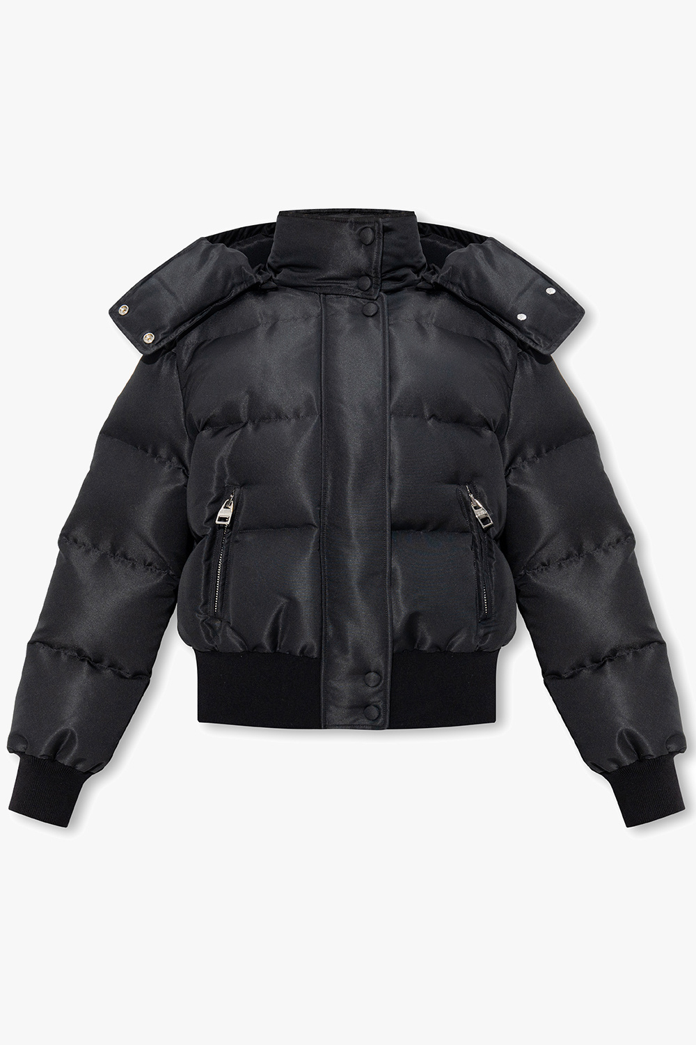 【Alexander mcqueen】Short Padding Jacket★672752 QEADE 1000 alexander mcqueen jeans - SchaferandweinerShops TW - Black